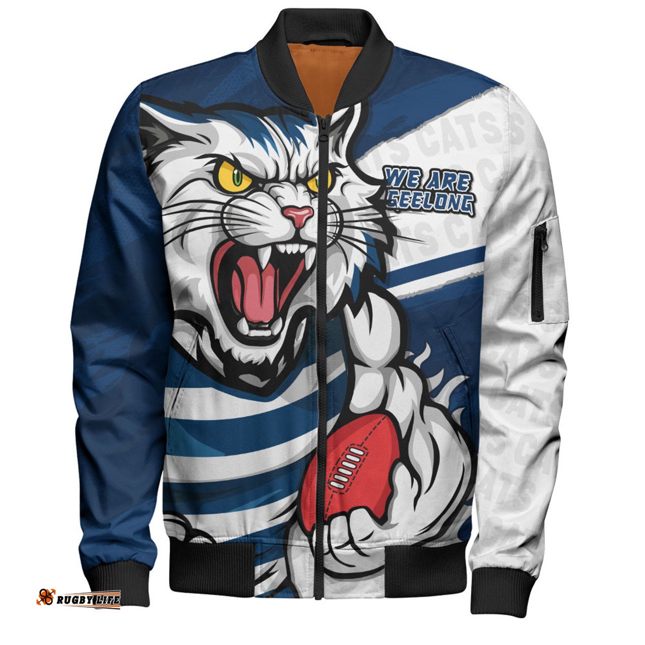 Amazing Aussie Geelong Cats Defend The Pride Bomber Jacket