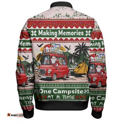 Amazing Aussie Australia Camping Christmas Making Memories One Campsite At A Time Bomber Jacket