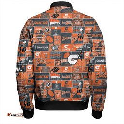 Amazing Aussie GWS GIANTS Legacy Of The Pride Comic Style Bomber Jacket