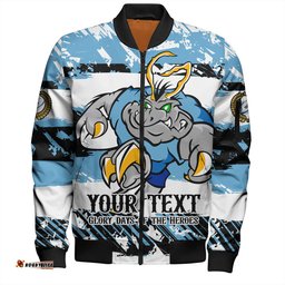 Amazing Aussie Cockroach Sport Theme Song Inspired Bomber Jacket