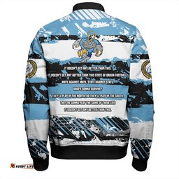 Amazing Aussie Cockroach Sport Theme Song Inspired Bomber Jacket