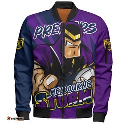 Amazing Aussie Melbourne Storm Chasing Victory 2025 Final Series Pride Bomber Jacket