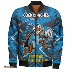 Amazing Aussie Cockroach Sport Custom Go My NSWer Bomber Jacket