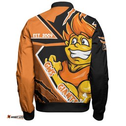 Amazing Aussie GWS GIANTS Battlefield Glory Gear Bomber Jacket