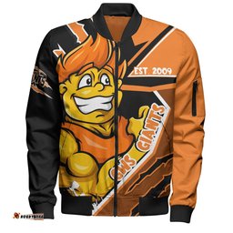 Amazing Aussie GWS GIANTS Battlefield Glory Gear Bomber Jacket