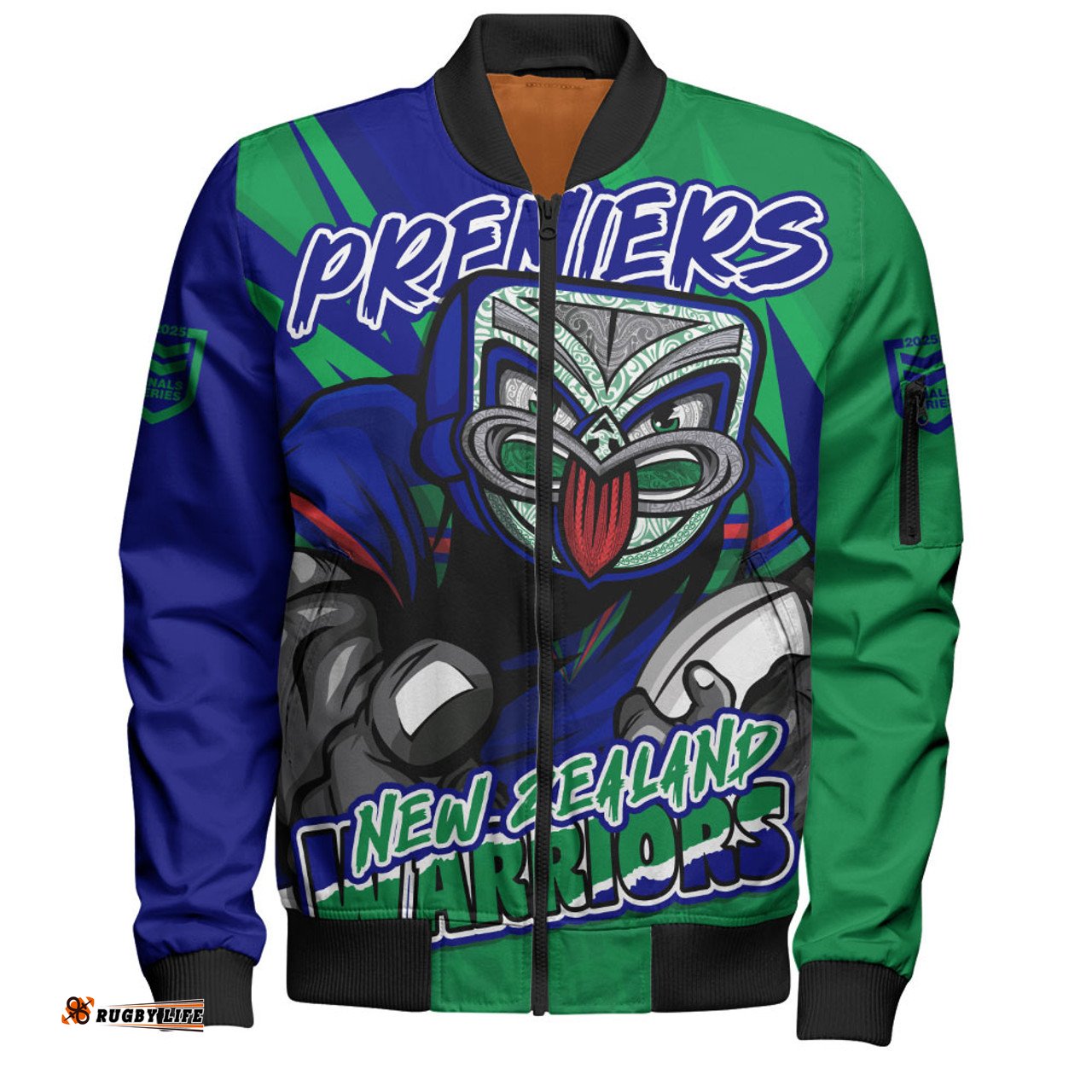 Amazing Aussie New Zealand Warriors Chasing Victory 2025 Final Series Pride Bomber Jacket