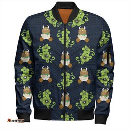 Amazing Aussie Canberra Raiders With Maori Pattern Bomber Jacket