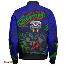 Amazing Aussie New Zealand Warriors Premiership Series Sports Gear Bomber Jacket