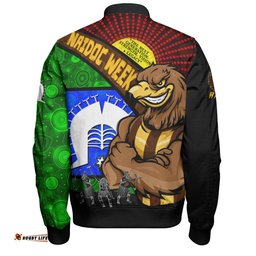 Amazing Aussie Hawthorn NAIDOC Week Pride Edition Bomber Jacket