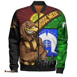 Amazing Aussie Hawthorn NAIDOC Week Pride Edition Bomber Jacket