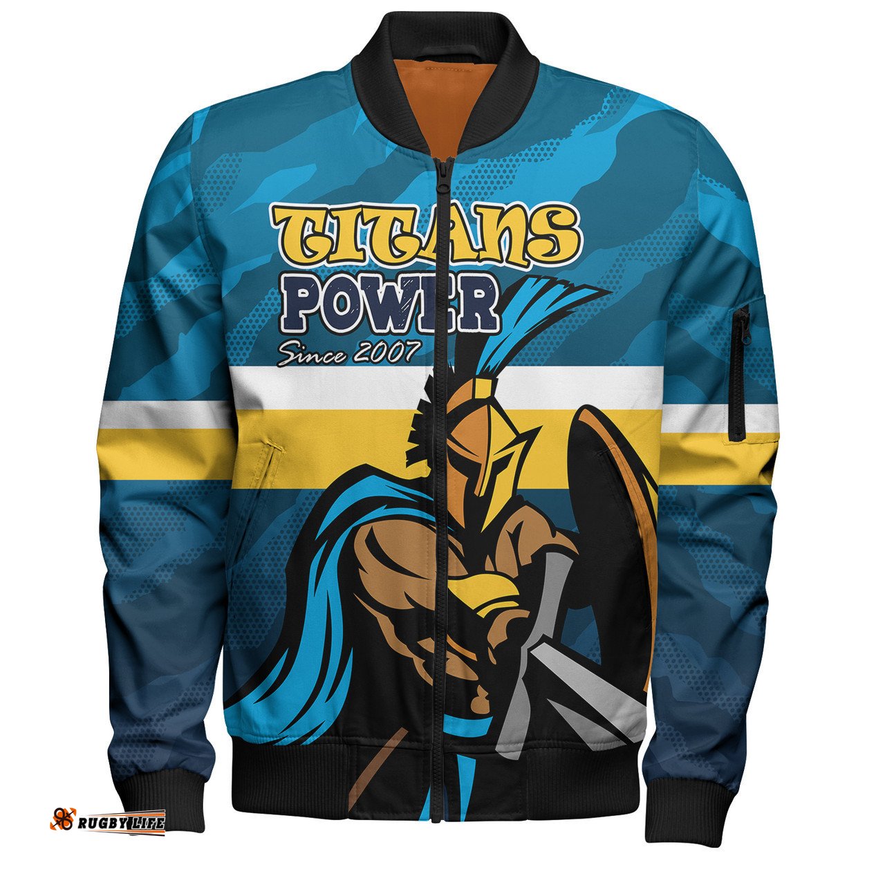 Amazing Aussie Gold Coast Titans Custom I Hate Being This Awesome But Gold Coast Titans Bomber Jacket