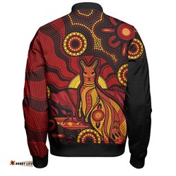 Amazing Aussie Indigenous Australian Aboriginal Echoes Of The Dreaming Bomber Jacket