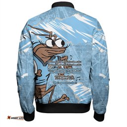 Amazing Aussie Cockroach Sport Theme Song Bomber Jacket