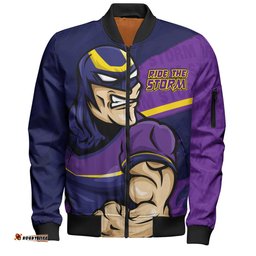 Amazing Aussie Melbourne Storm Defend The Pride Bomber Jacket