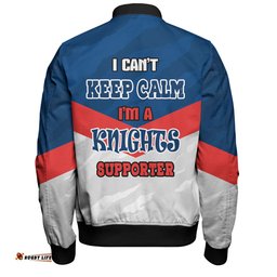 Amazing Aussie Newcastle Knights Custom Knights Supporter Bomber Jacket