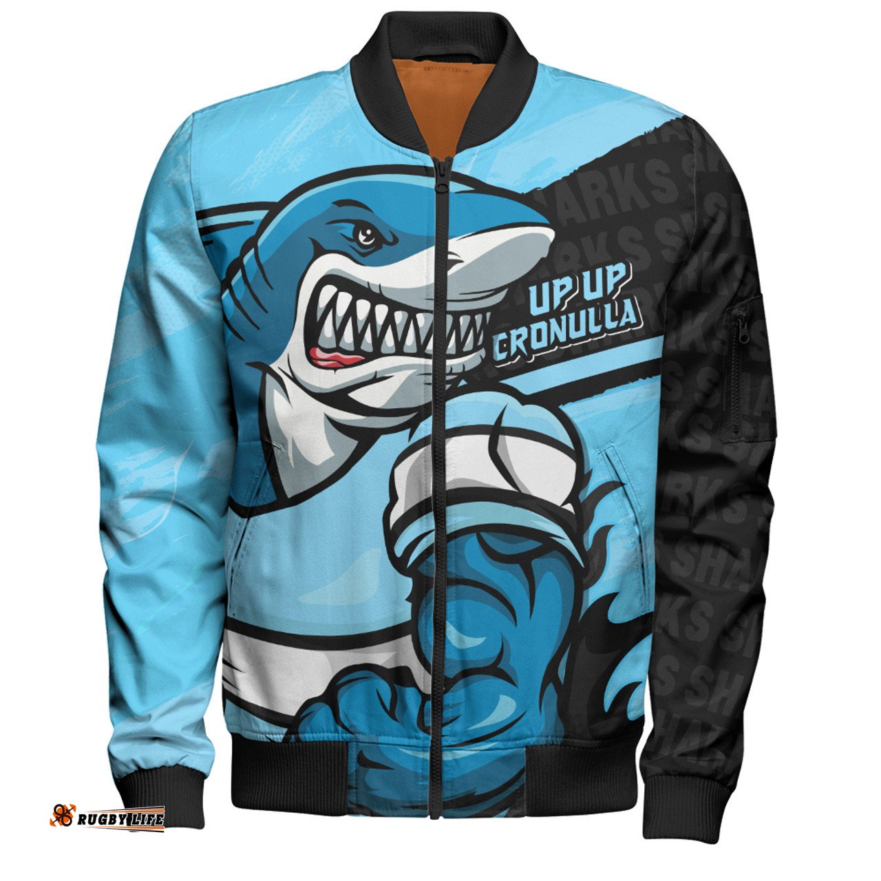 Amazing Aussie Cronulla Sutherland Sharks Defend The Pride Bomber Jacket