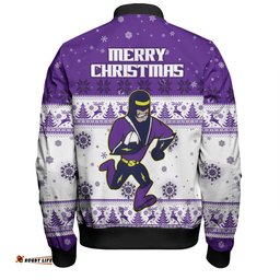 Amazing Aussie Melbourne Storm Christmas Custom Special Ugly Christmas Bomber Jacket