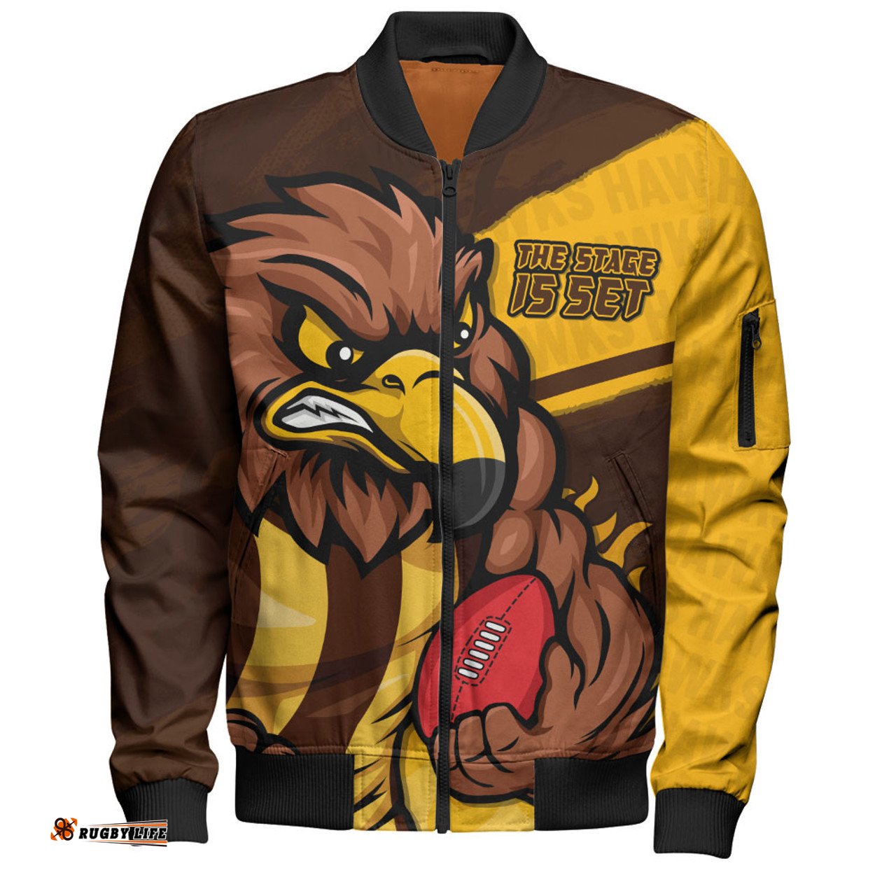 Amazing Aussie Hawthorn Defend The Pride Bomber Jacket