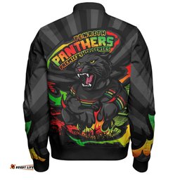 Amazing Aussie Penrith Panthers Premiership Series Sports Gear Bomber Jacket