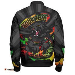 Amazing Aussie Penrith Panthers Premiership Series Sports Gear Bomber Jacket