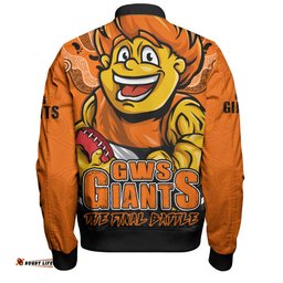 Amazing Aussie GWS GIANTS Final Clash Battle Edition Bomber Jacket