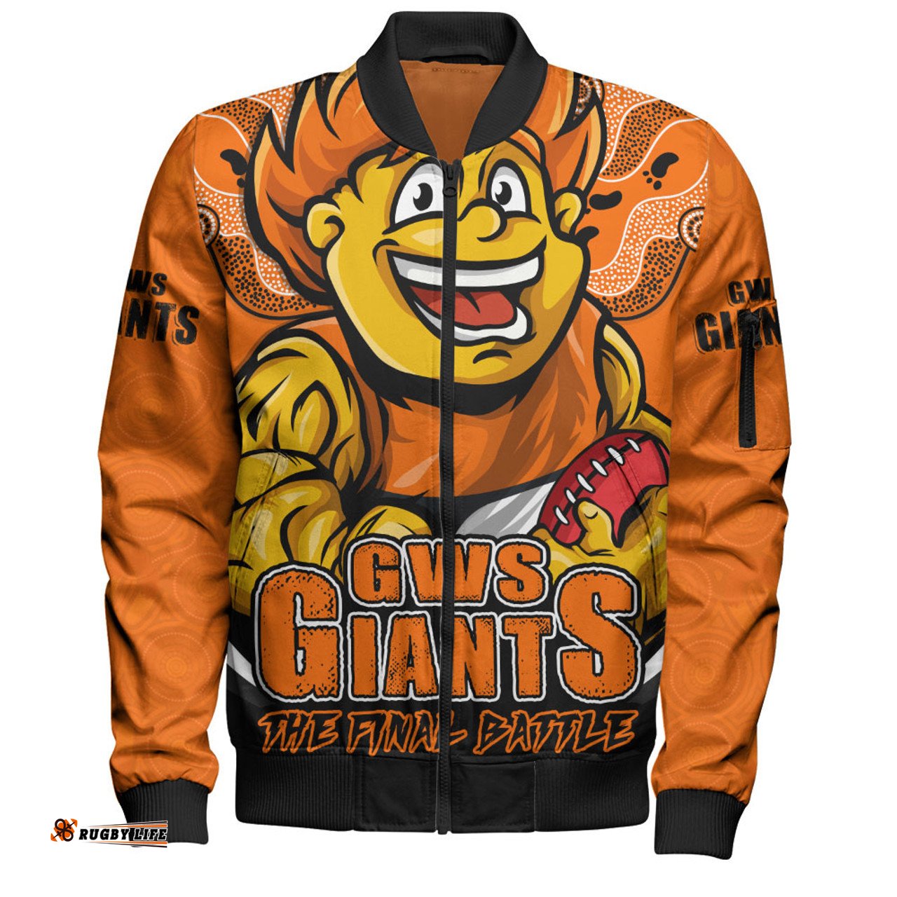 Amazing Aussie GWS GIANTS Final Clash Battle Edition Bomber Jacket