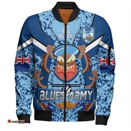 Amazing Aussie Cockroach Sport Custom Go Mighty Inspired Bomber Jacket