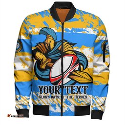 Amazing Aussie Gold Coast Titans Sport Theme Song Inspired Bomber Jacket