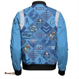 Amazing Aussie Cockroach Sport Argyle Patterns Style Tough Fan For Life Bomber Jacket