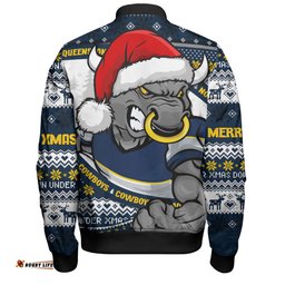 Amazing Aussie North Queensland Cowboys Ugly Knit Style For Christmas Game Fans Bomber Jacket