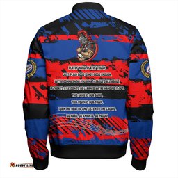 Amazing Aussie Newcastle Knights Sport Theme Song Inspired Bomber Jacket