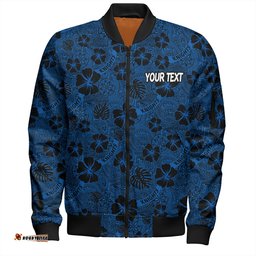 Amazing Aussie Newcastle Knights Sport Scream With Tropical Patterns Bomber Jacket