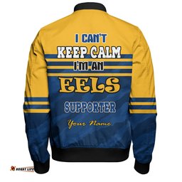 Amazing Aussie Parramatta Eels Custom Parramatta Eels Supporter Bomber Jacket
