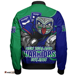 Amazing Aussie New Zealand Warriors Battle For Glory Rugby Finals Edition Bomber Jacket