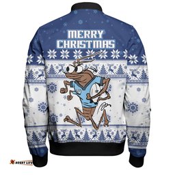Amazing Aussie New South Wales Cockroaches Christmas Custom Special Ugly Christmas Bomber Jacket