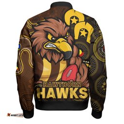 Amazing Aussie Hawthorn NAIDOC Spirit Of Country Bomber Jacket