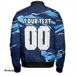 Amazing Aussie New South Wales Blues NSW Rampage Cockroaches Edition Bomber Jacket