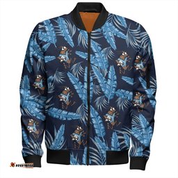 Amazing Aussie Cockroach Custom Tropical Patterns NSW Bomber Jacket