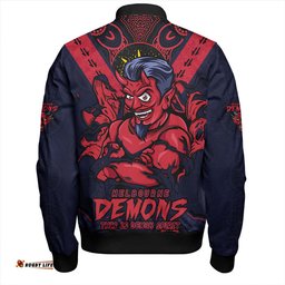 Amazing Aussie Melbourne Ripped Legacy Of The Game Bomber Jacket