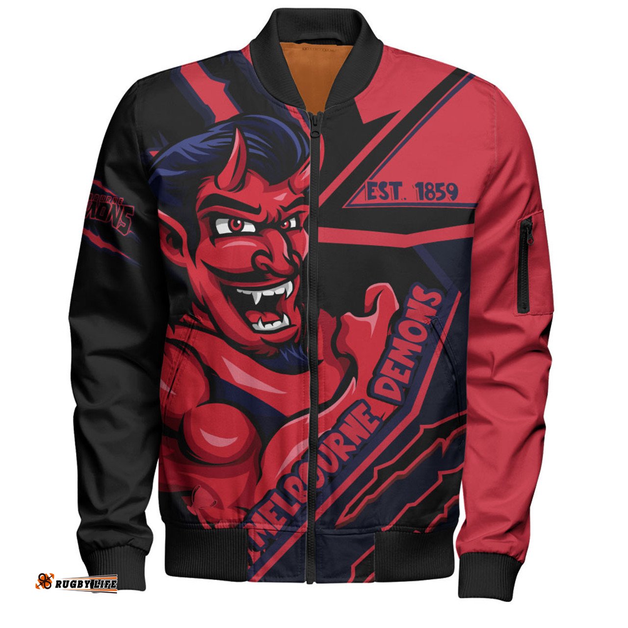 Amazing Aussie Melbourne Battlefield Glory Gear Bomber Jacket