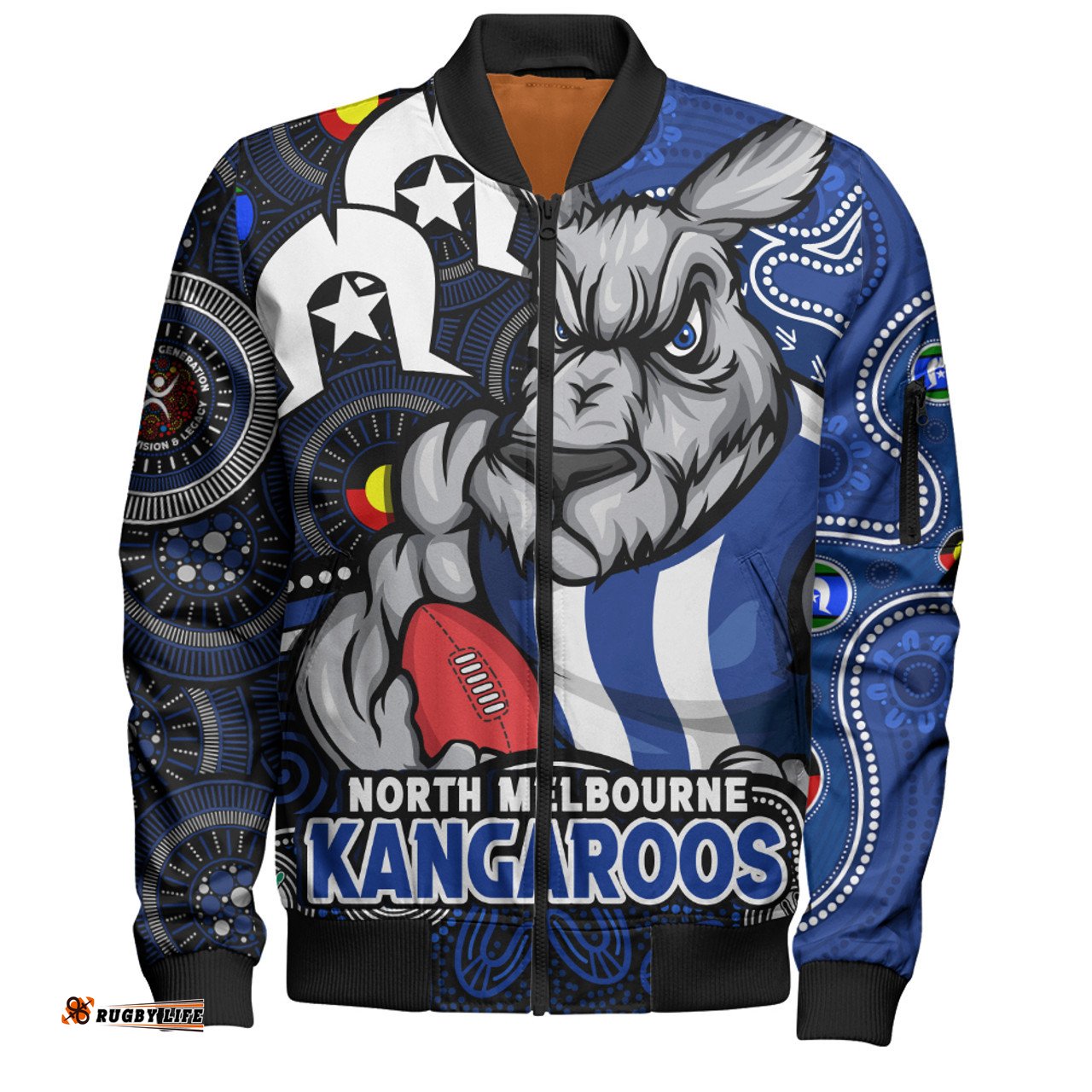 Amazing Aussie North Melbourne NAIDOC Spirit Of Country Bomber Jacket