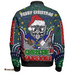 Amazing Aussie New Zealand Warriors Christmas Custom Christmas Knit Patterns Vintage Jersey Ugly Bomber Jacket