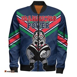 Amazing Aussie New Zealand Warriors Custom I Hate Being This Awesome But Warriors Bomber Jacket