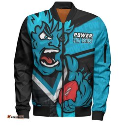 Amazing Aussie Port Adelaide Defend The Pride Bomber Jacket
