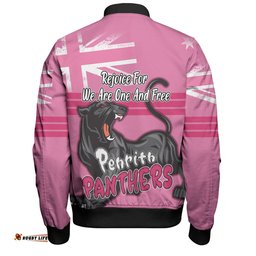 Amazing Aussie Penrith Panthers Happy Australia Day We Are One And Free V2 Bomber Jacket
