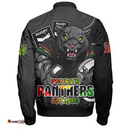Amazing Aussie Penrith Panthers Battle For Glory Rugby Finals Edition Bomber Jacket