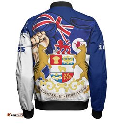 Amazing Aussie Tasmania Power Pride And Heritage Crest Bomber Jacket