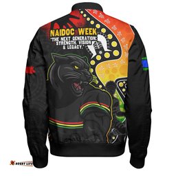 Amazing Aussie Penrith Panthers NAIDOC Indigenous Warrior Spirit Bomber Jacket