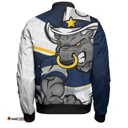 Amazing Aussie North Queensland Cowboys Defend The Pride Bomber Jacket