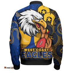 Amazing Aussie West Coast Eagles NAIDOC Spirit Of Country Bomber Jacket